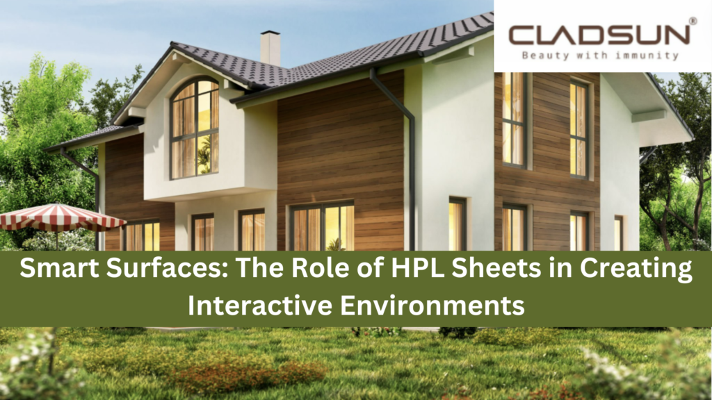 Smart Surfaces: The Role of HPL Sheets in Creating Interactive Environments